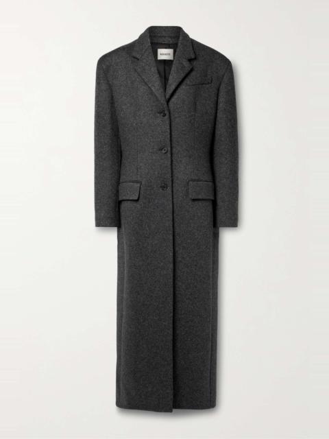 KHAITE Bontin wool-blend felt coat