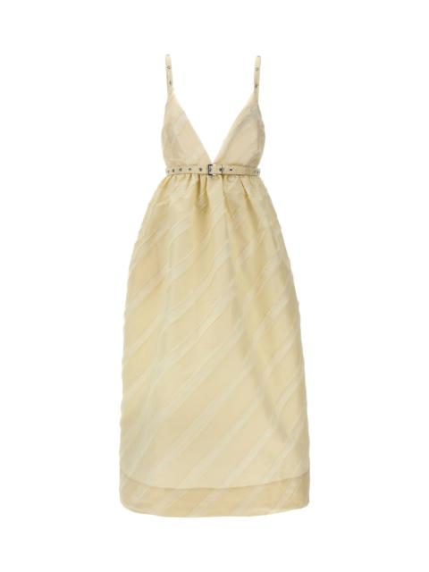 'off-white Stripe Strap' Dress