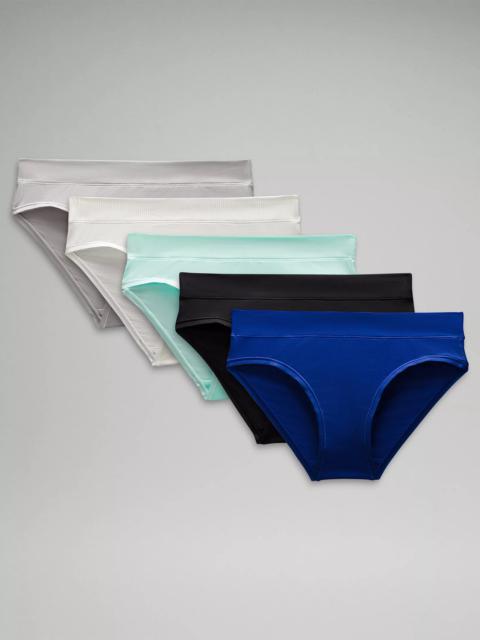 UnderEase Mid-Rise Bikini Underwear *5 Pack