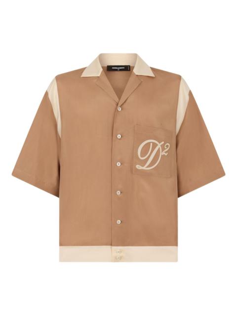 DSQUARED2 bowling silk shirt