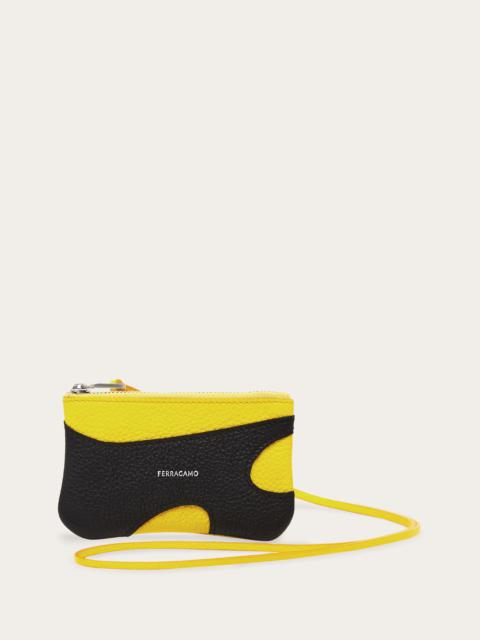 FERRAGAMO Cut out credit card holder