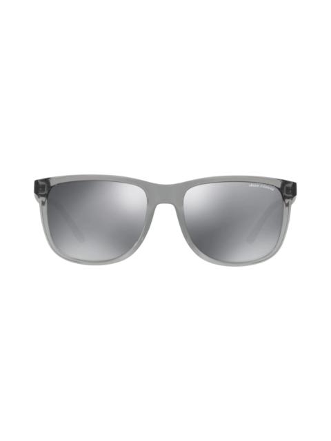 AX Armani Exchange 64mm Oversize Sunglasses