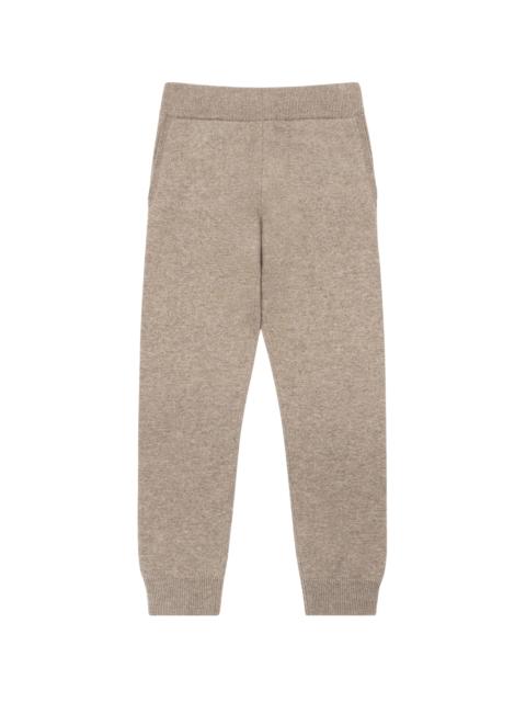 entire studios SLIM KNIT LOUNGE PANT CAMEL