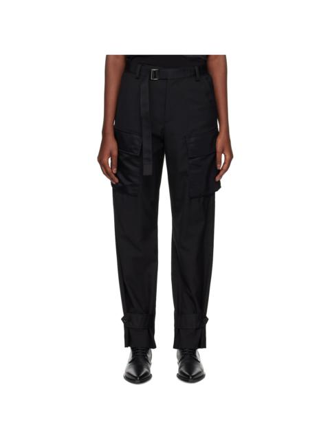 sacai Grosgrain x Suiting Pants | REVERSIBLE