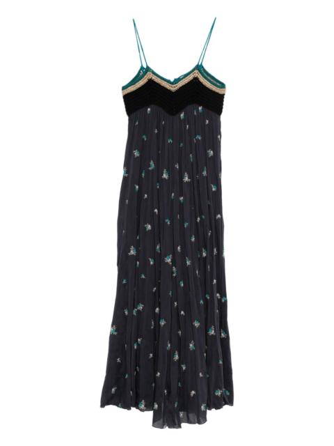 forte_forte floral crochet dress