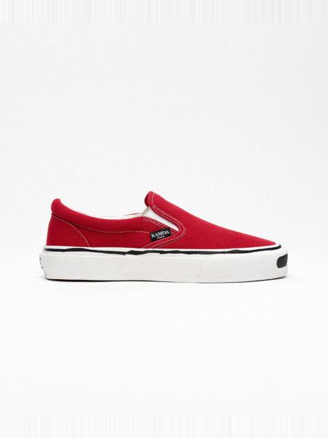 KAMIYA "Cornell" Vulcanize Slip on Sneakers