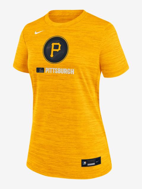 Nike Pittsburgh Pirates Authentic Collection City Connect Velocity Women's Nike Dri-FIT MLB T-Shirt