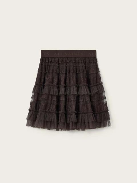 ALLSAINTS ARLEA LACE MINI SKIRT
