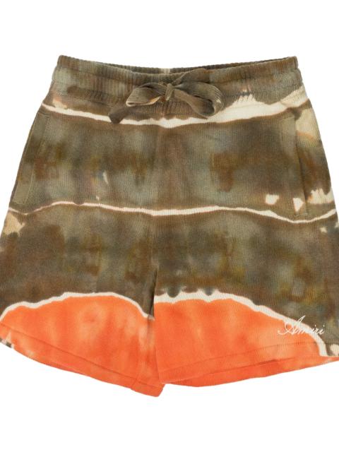 AMIRI Tie Dye Shorts "Brown / Orange" PS22MKP054 BROWN