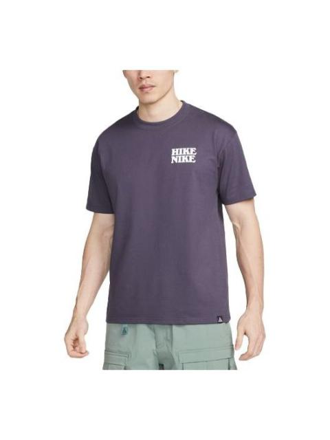 Nike Nike Acg Hikepy T-Shirt 'Dark Purple' FB8124-015