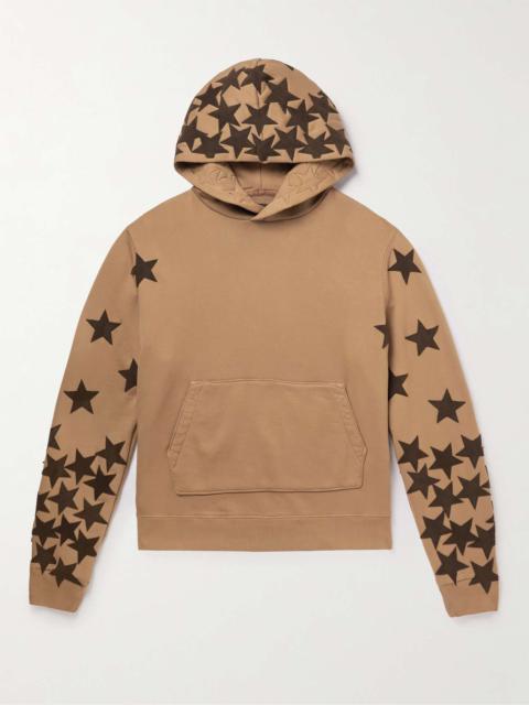 AMIRI + Chemist Appliquéd Cotton-Jersey Hoodie
