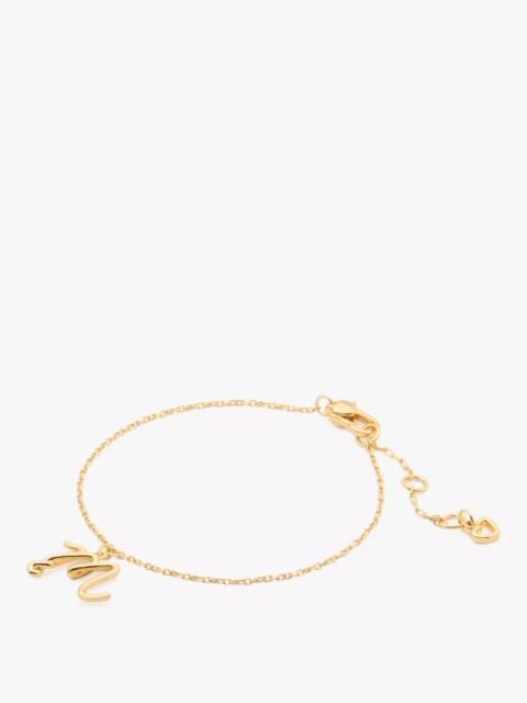 kate spade Initial Script Bracelet