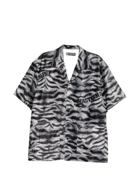 MASTERMIND WORLD tiger-print shirt
