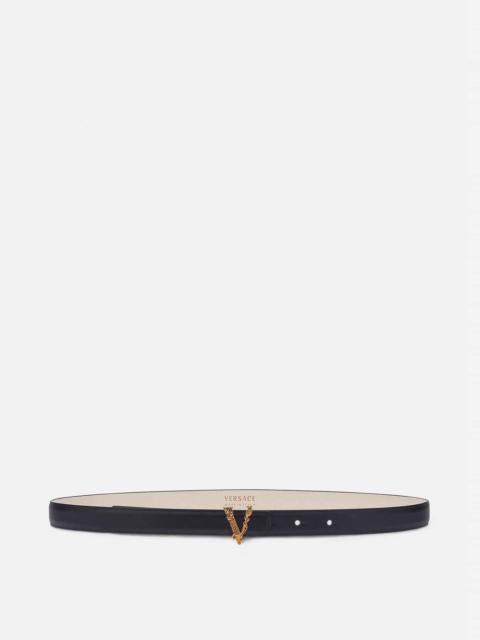 VERSACE Virtus Thin Waist Belt