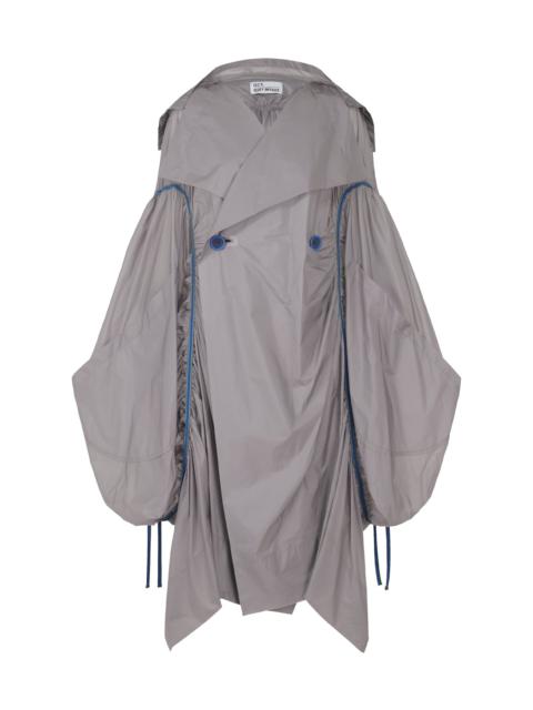 132 5. ISSEY MIYAKE SPHERE TAPING COAT