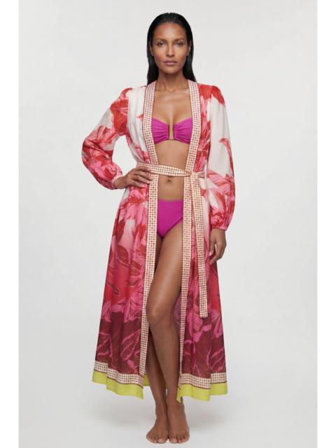 KAREN MILLEN Cotton Voile Maxi Beach Dress