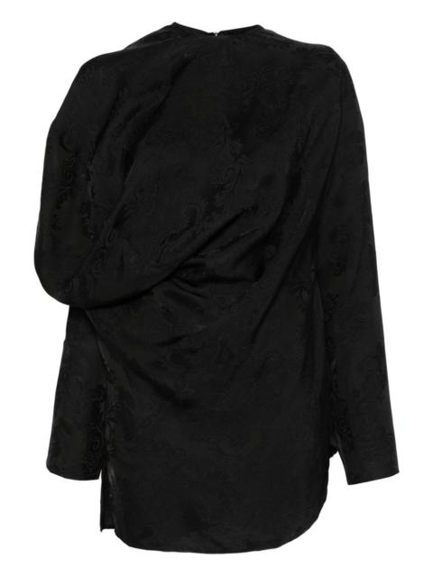 UMA WANG draped blouse