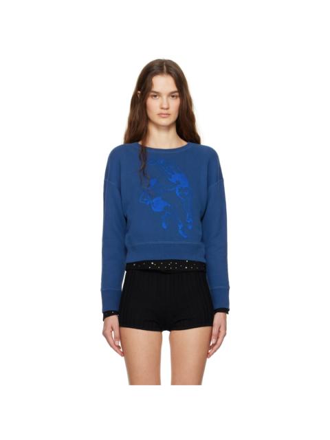 BODE Navy Hoop Sweatshirt