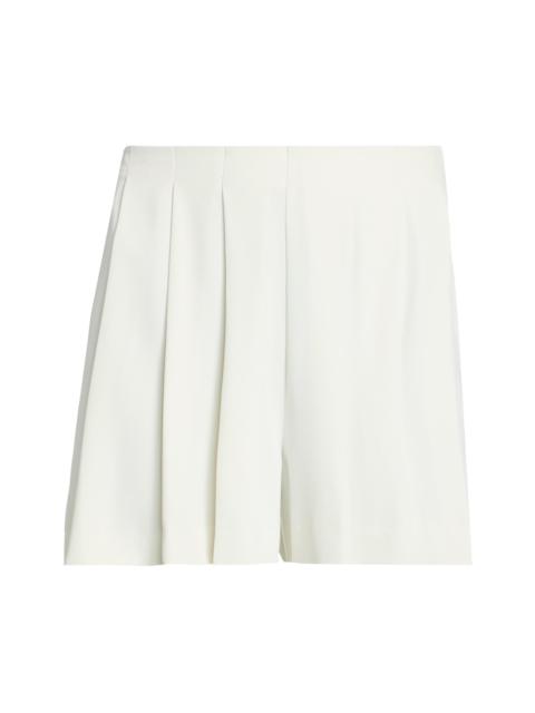 L'AGENCE Women's Naamah Pleated Shorts - Ivory