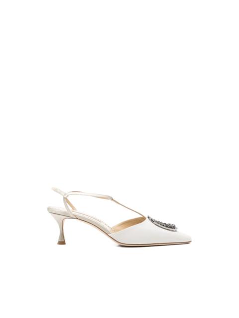 Manolo Blahnik Takal embellished sandals