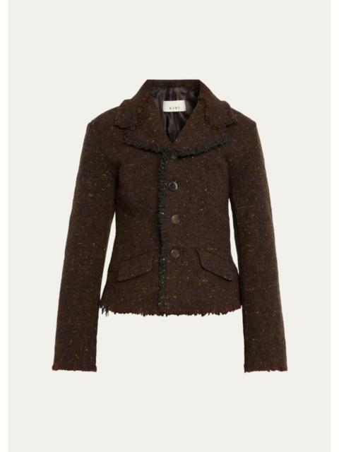 6397 Rawedge Tweed Jacket
