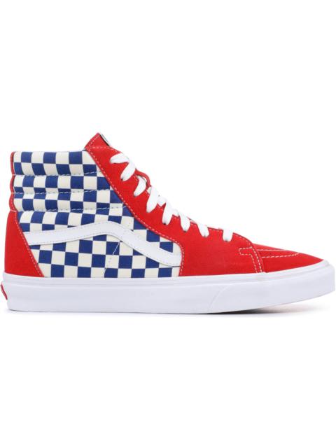 Vans Sk8-Hi BMX Checkerboard True Blue Red