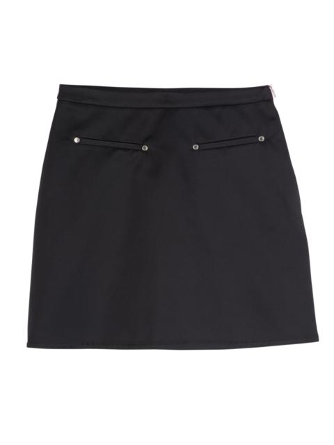 Longchamp Skirt Black - Techno satin
