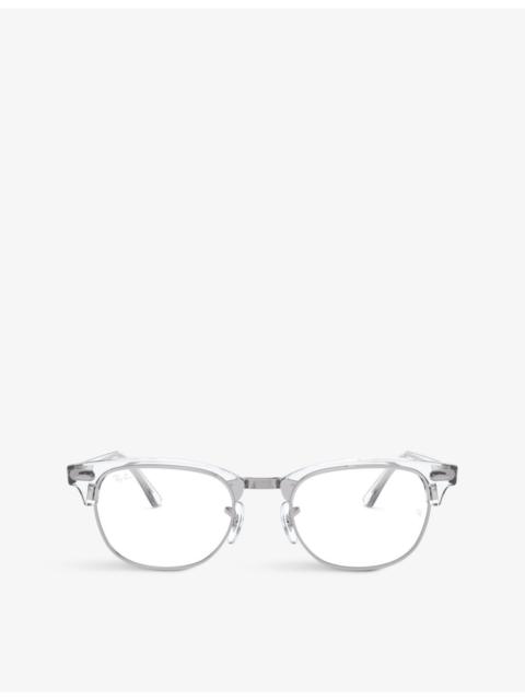 Ray-Ban Clubmaster square glasses