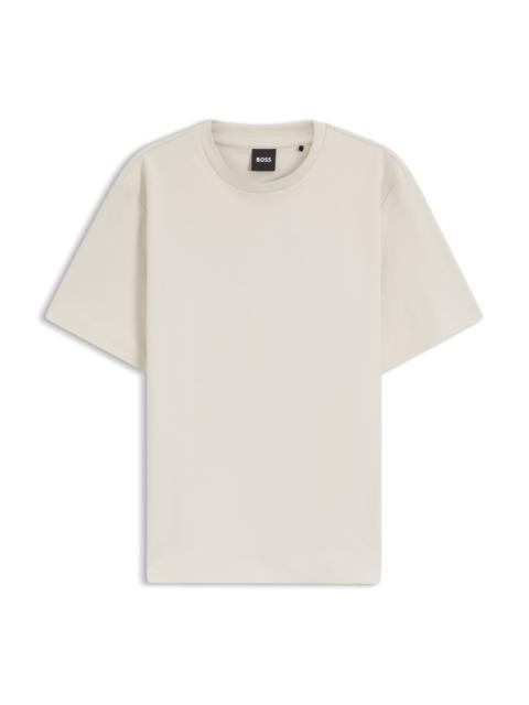 BOSS RELAXED-FIT T-SHIRT IN MERCERIZED COTTON