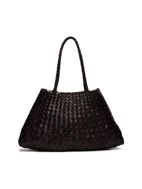 DRAGON DIFFUSION Brown Santa Croce Big Tote