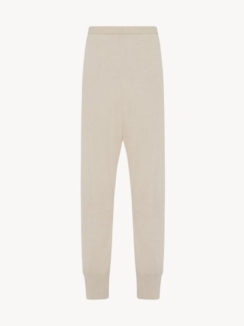 The Row Dalbero Pants in Linen and Silk