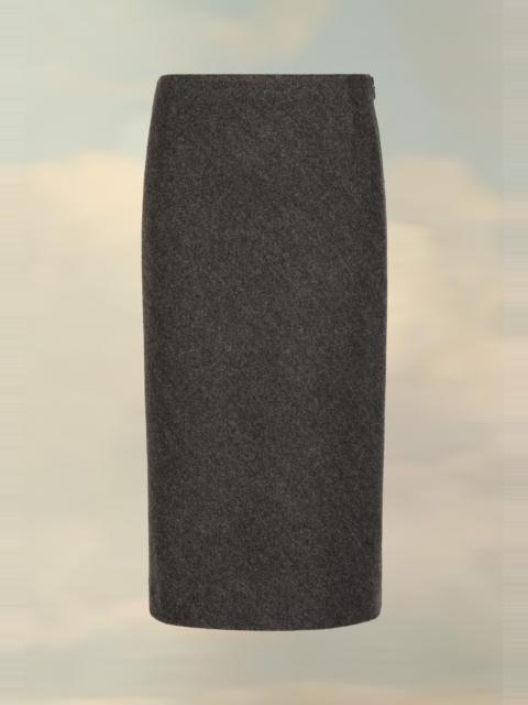 Herringbone A-Line Skirt