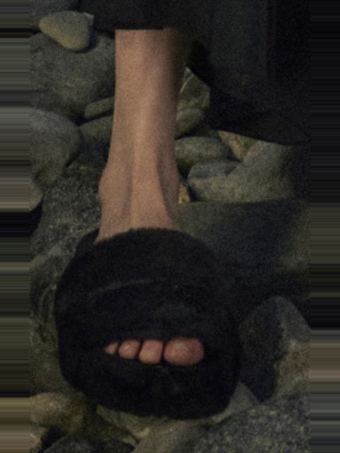 Stella McCartney Signature FFF Slides black