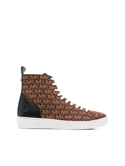 MICHAEL KORS Edie knitted high-top sneakers