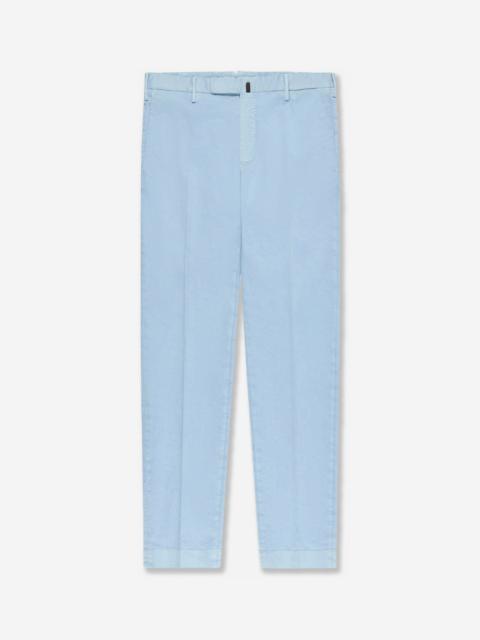 SLOWEAR Slim fit organic cotton trousers