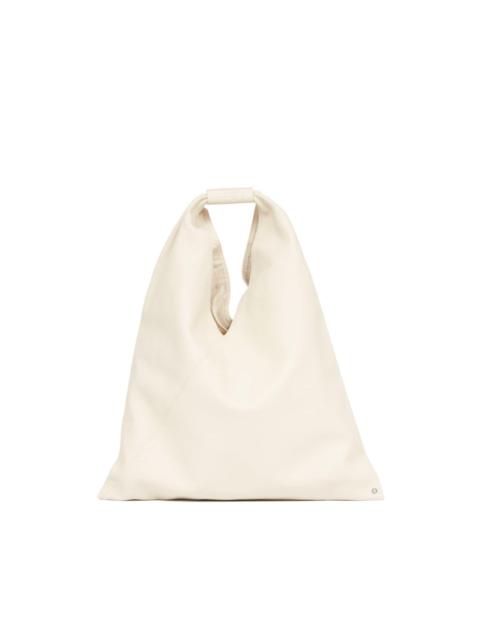 Classic Japanese leather tote bag