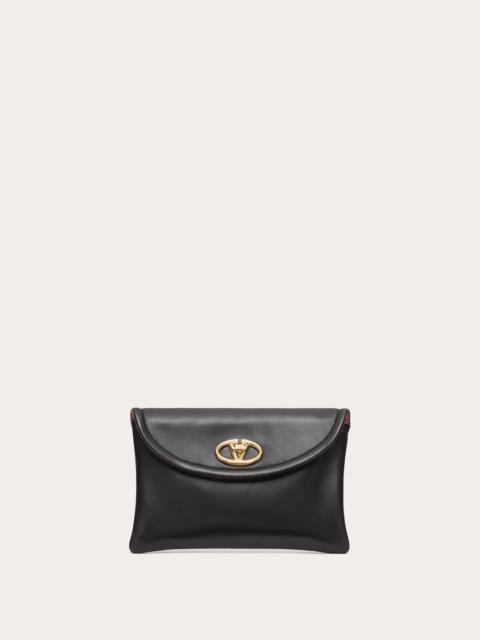 Valentino VALENTINO GARAVANI THE BOLD EDITION CLUTCH IN LAMBSKIN