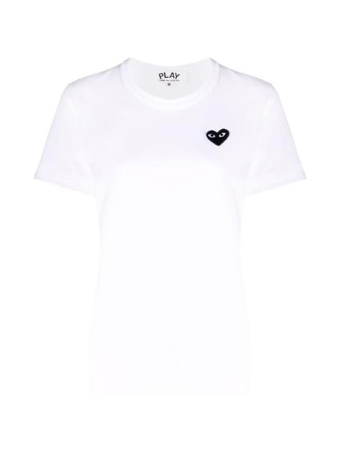 Comme des Garçons PLAY heart-patch T-shirt
