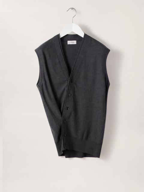 Lemaire SLEEVELESS TWISTED CARDIGAN
MERINO BLEND