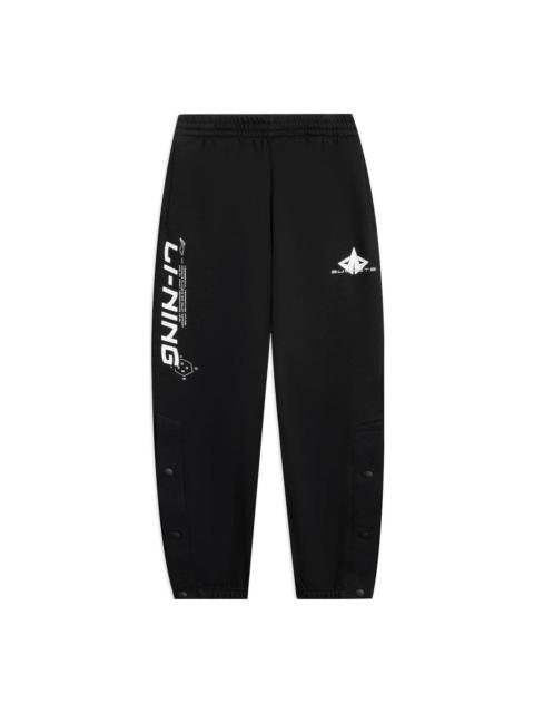 Li-Ning Li-Ning Jimmy Butler Logo Sweatpants 'Black' AKLSB87-1