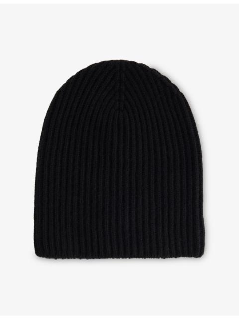 Johnstons of Elgin Lovat Ribbed Cashmere Beanie