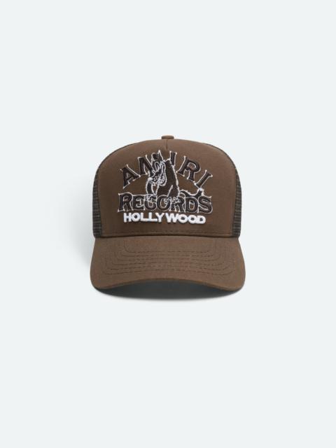 AMIRI WOLF LOGO TRUCKER HAT