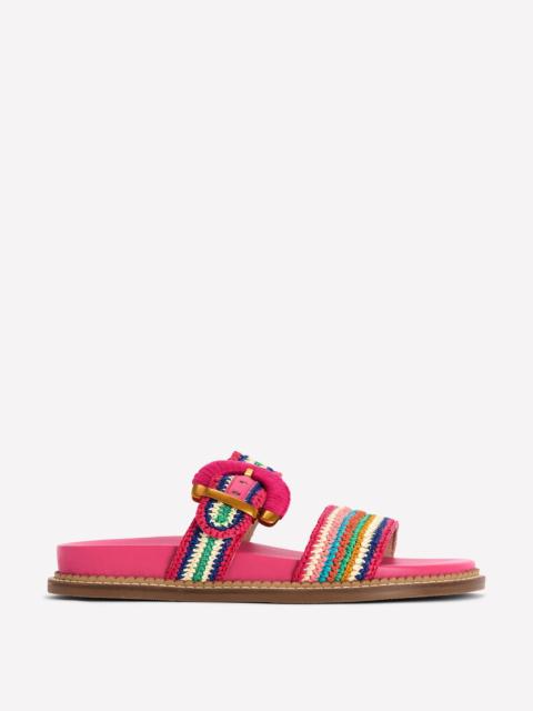 BODEN Caryl Double Strap Sandals-Multi Stripe