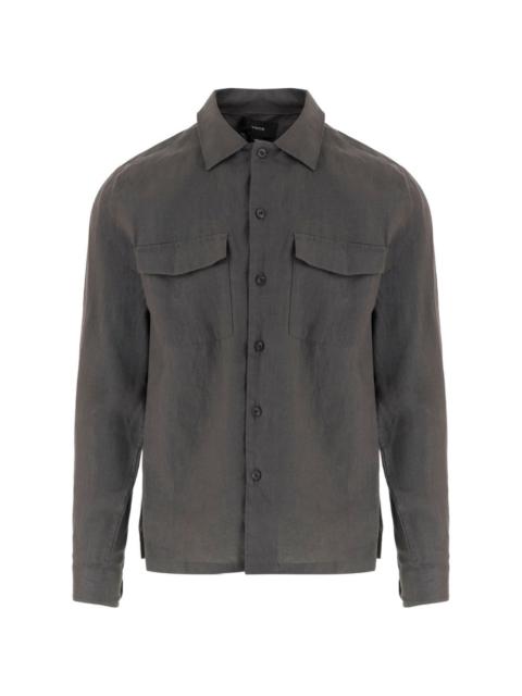 Vince linen pocket shirt