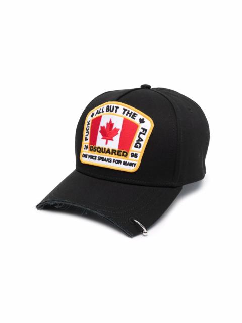 DSQUARED2 logo-patch cap
