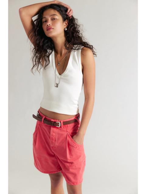 FREE PEOPLE Wild Rebel Barrel Shorts