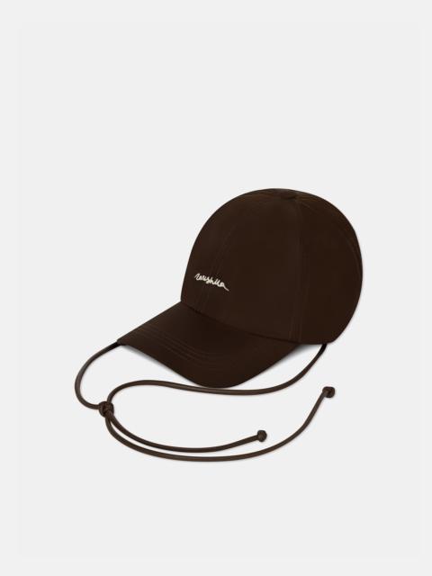 Nanushka Logo-Embroidered Cap