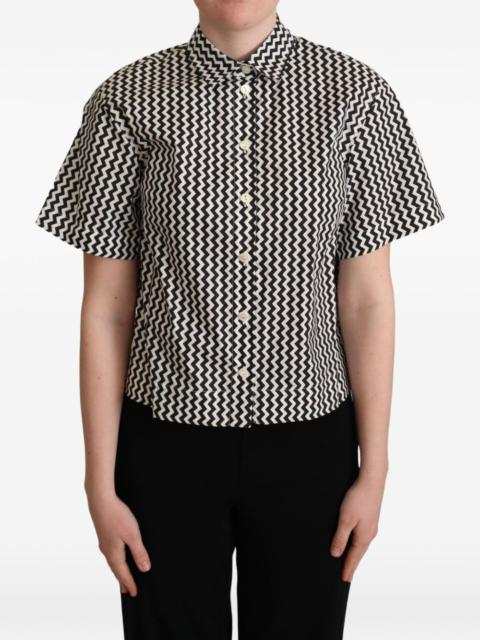 Dolce & Gabbana zigzag-print shirt