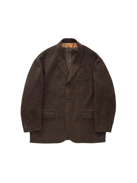 visvim BOWEN BLAZER (DONEGAL TWEED) DK.BROWN