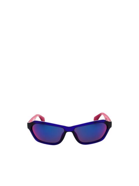 adidas rectangle-frame sunglasses